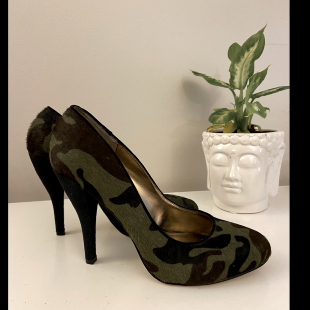 Nine West Camo Heels